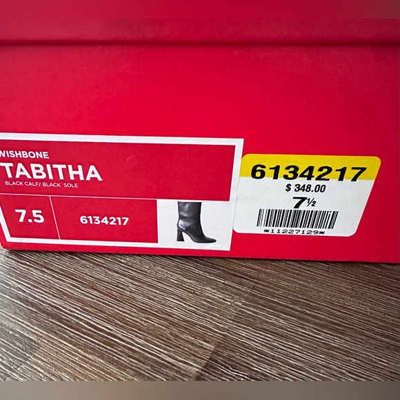 Wishbone TABITHA genuine leather Boots size 7.5 - Picture 7 of 8